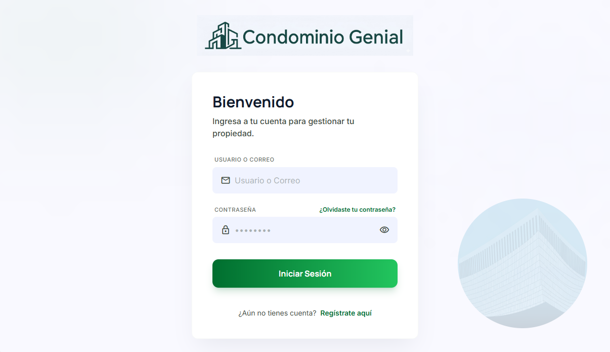 Sistema Condominio Genial por PaginaGenial
